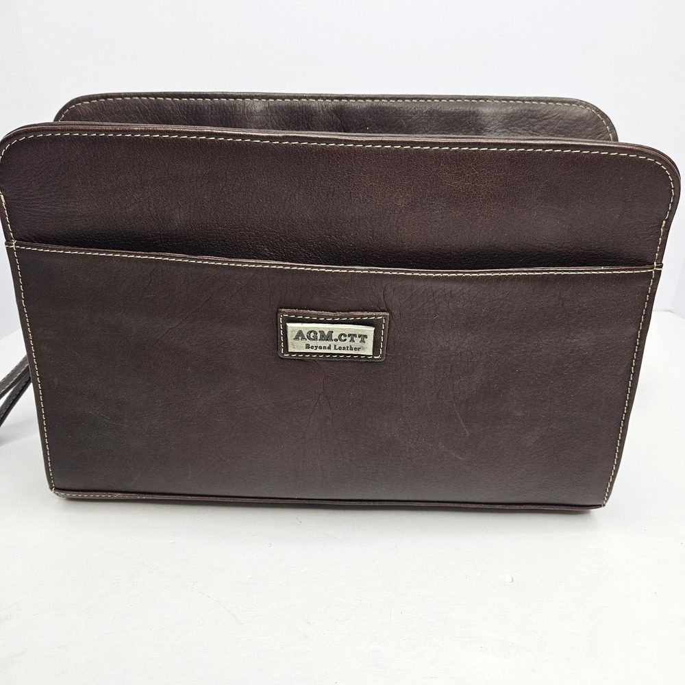 Arte‎ Gitana Mia.CTT Beyond Leather Purse Brown Adjustable Strap And Wrist Strap